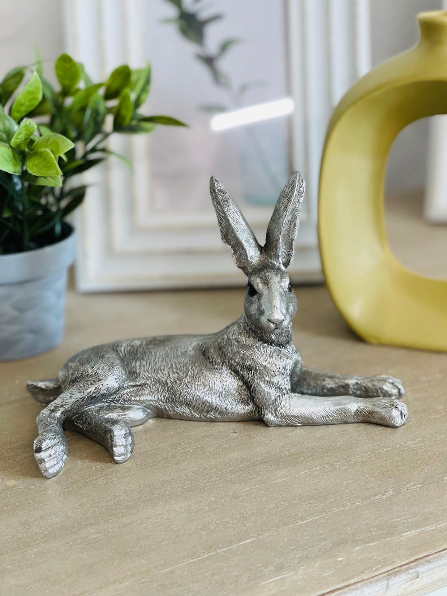 Silver Laying Hare