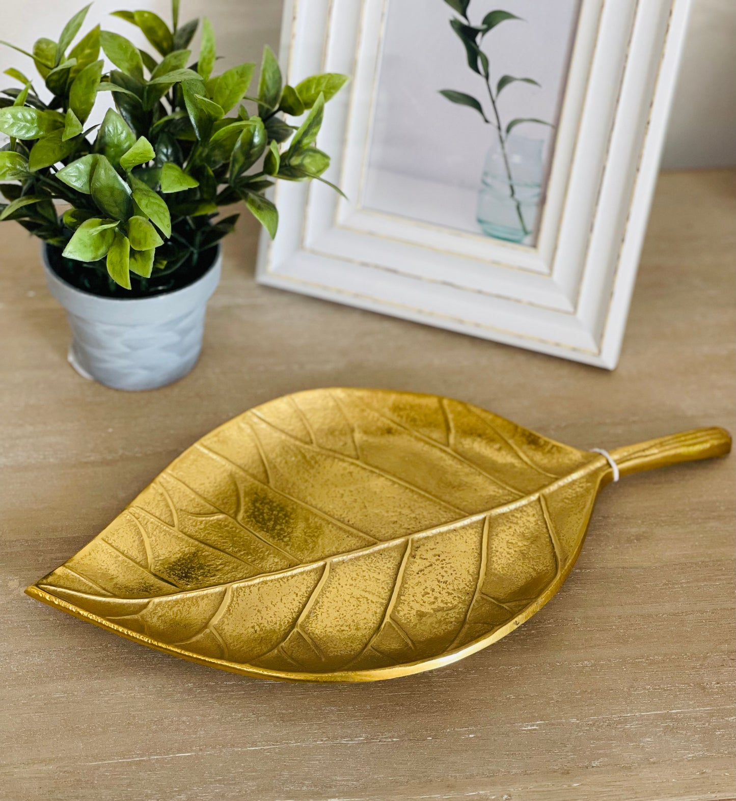 Gold Leaf Styling Tray