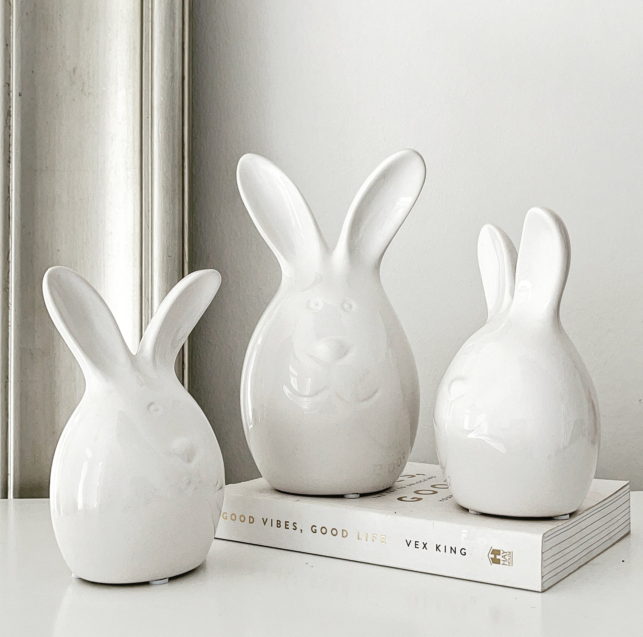 Ceramic Round Bunny