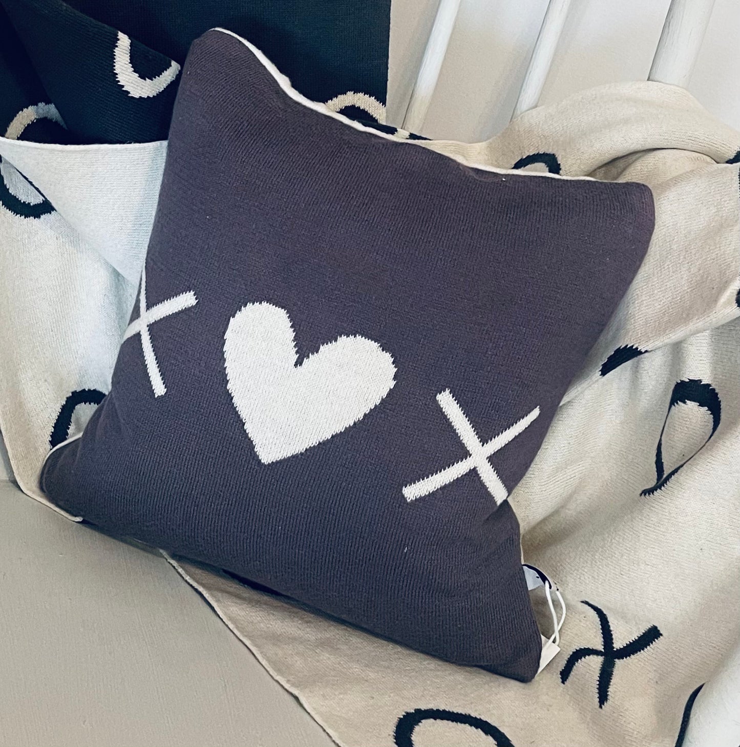 X Heart Cushion
