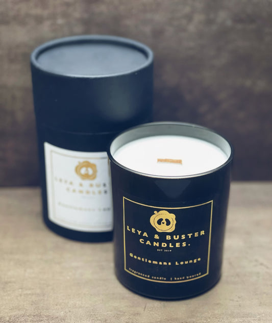 Gentlemans Lounge - Wooden Wick Candle