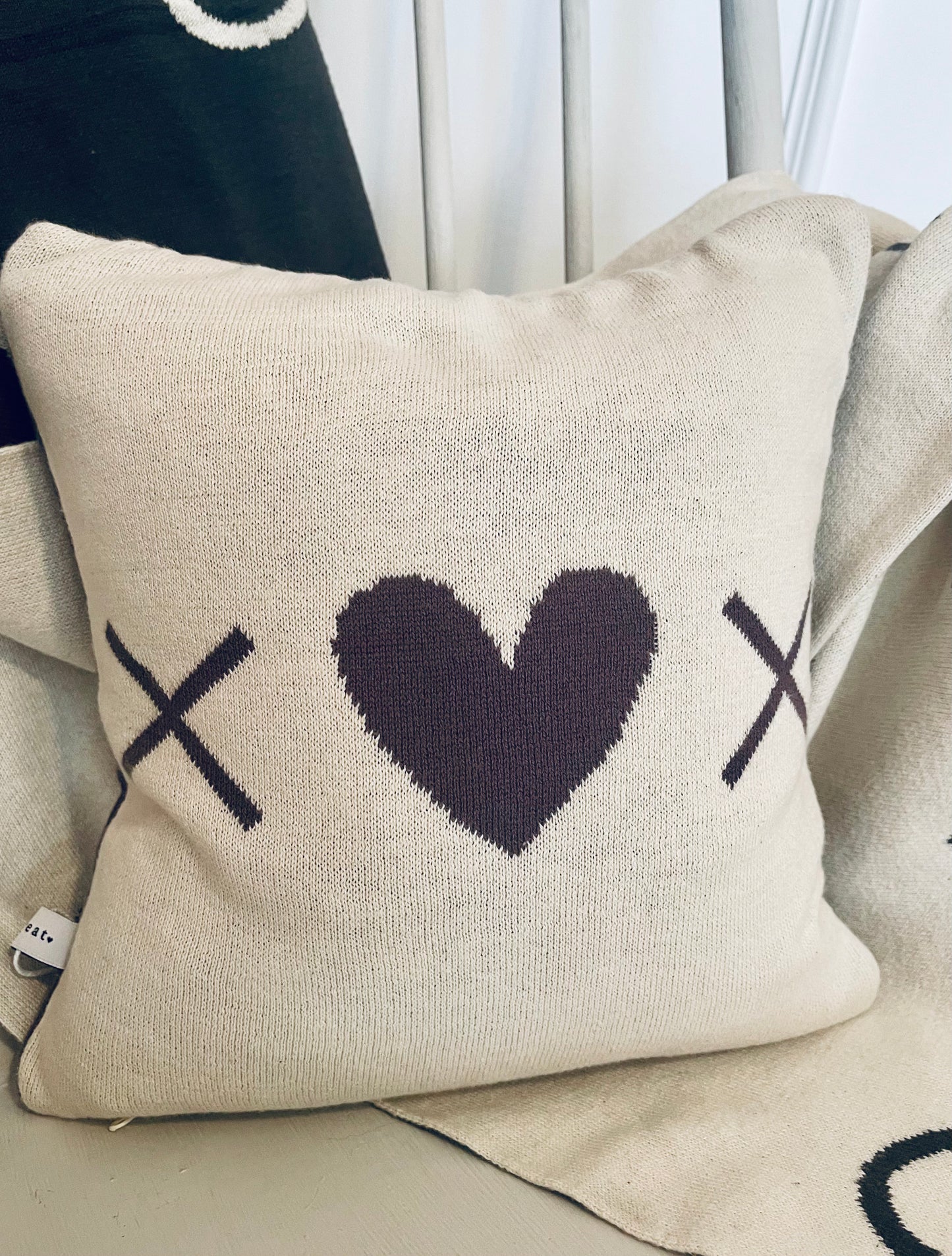 X Heart Cushion