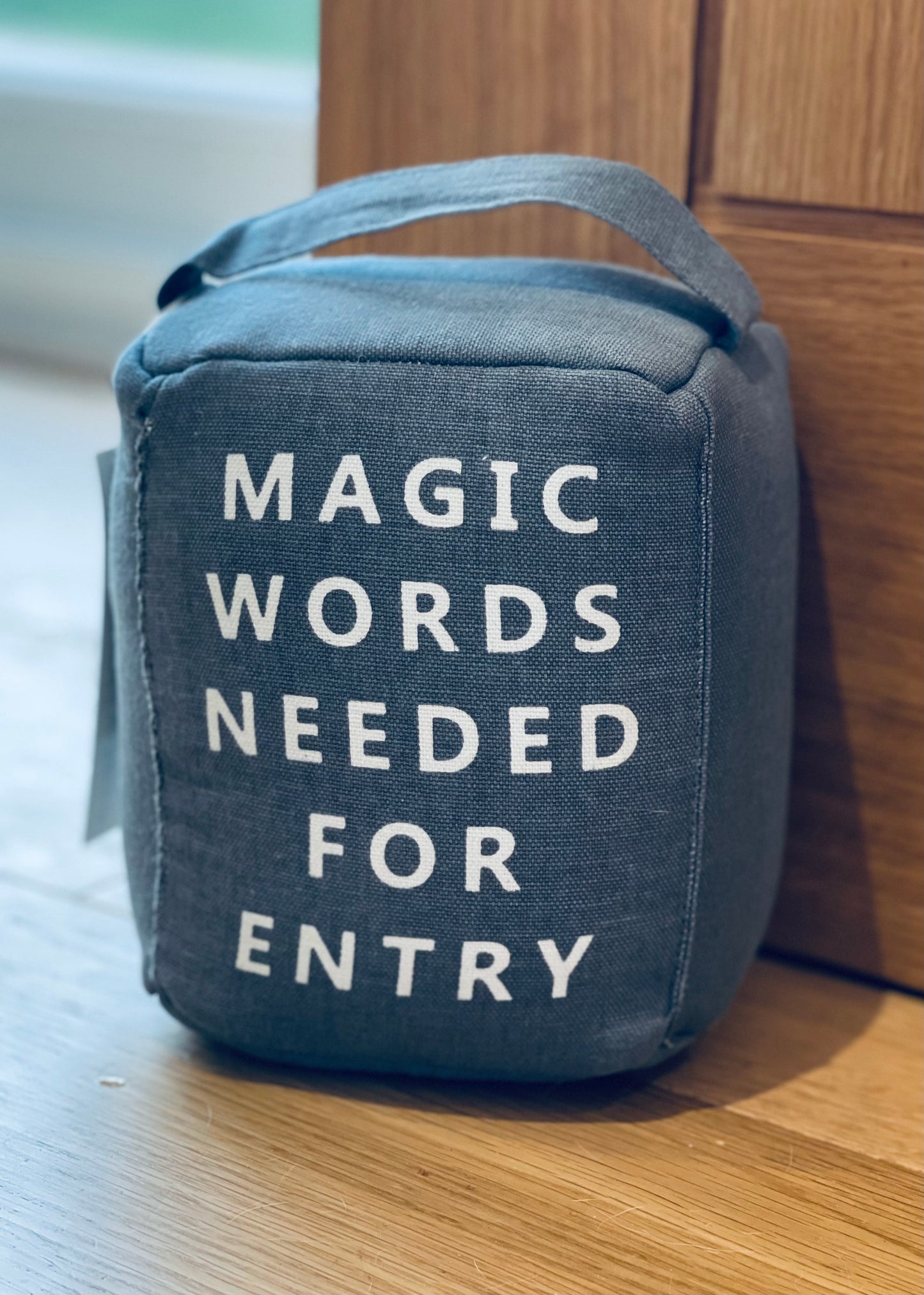Magic Words Door Stop